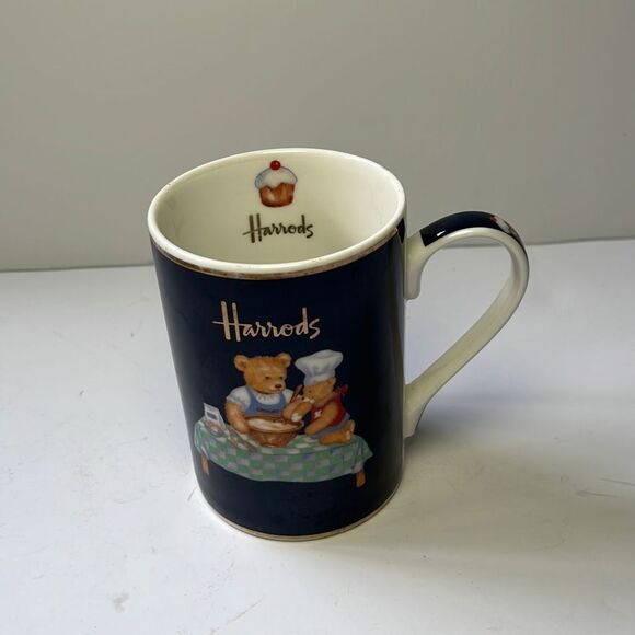 Harrods Knightsbridge Fine Stoneware Mug Teddy Bears Tea/Coffee Mug - Picture 7 of 7